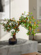 High-End Artificial Green Plants, Island Spring Flower Potted Plants, Fake Flowers for Desktop Indoor Decoration, Faux Flowers in New Chinese Style