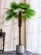 Large Artificial Palm Tree, Areca Palm, Tropical Green Plant, Bionic Fake Tree, Indoor and Outdoor Floor-Standing Decorative Landscaping Ornament