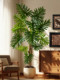 Simulated Tropical Green Plant Monstera Artificial Tree Bionic Plant Indoor Living Room Large Landscaping Floor-Standing Ornament in Antique Style