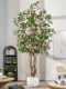High-End Artificial Island Spring Flowers, Fake Flowers, Artificial Plants for Indoor Decoration, Floor-Standing Ornaments, Simple Plants in New Chinese Style