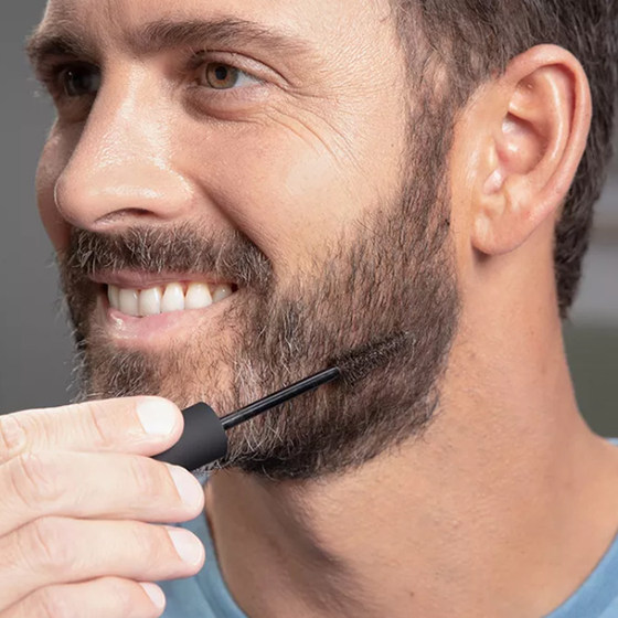 수출 남성용 눈썹 염색 브러쉬 수염 농축 크림 Beard/BrowColor 방수 수염 펜 눈썹 연필 메이크업