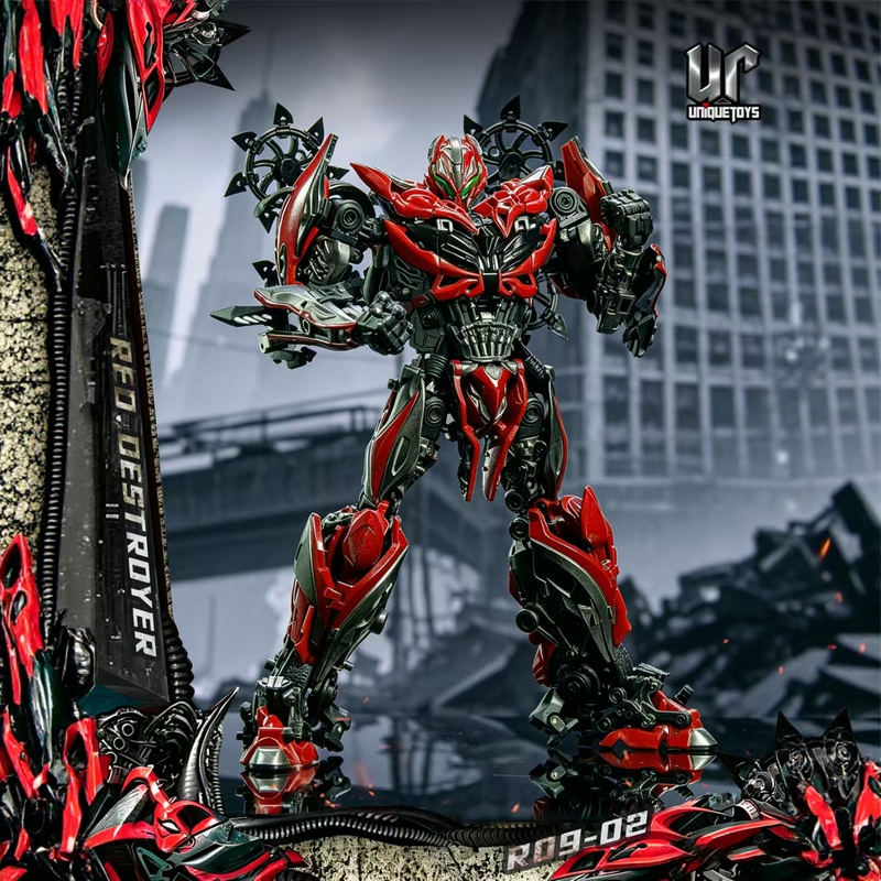 Ut R09-02 Stinger Bumblebee Red Destroyer Pagani Sports Car Transformation Toy Model Gift Figure Ut R09-02 Stinger Bumblebee Red Destroyer Pagani Sports Car Transformation Toy Model Gift Figure