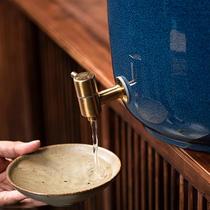 High-end Gantu Gongfang Jingdezhen ceramic wine jar household sealed 20 catties 30 catties 50 catties high-end wine storage