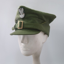 Commercial version World War II 1950s Poland square top field hat battle hat four-corner hat handsome