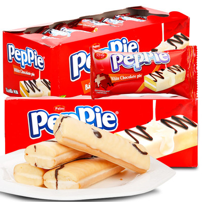 派迷palmi 白巧克力蛋糕派3盒