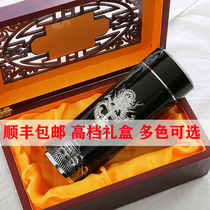 Foot Silver Cup 999 Sterling Silver Water Cup High-end Business Gifts Men and Women High-grade Tea Cup Veyron Thermos Cup