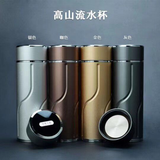 Silver cup 999 sterling silver liner insulation cup snowflake silver alpine water men and women silver water cup high-end tea cup lettering