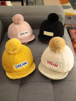 Baby hat autumn and winter baby cap spring and autumn cute super cute baby boy 1 year old 0 Winter