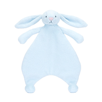 British Jellycat Shy Blue Bonnie Rabbit Soothing Sweet Sleeping Cloth Baby Soft Soothing Doll Baby Gift
