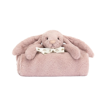 British Jellycats Shy Rosa Bunny Rabbit Blanket Baby Blanket Gift Box Soft Soothing Gift