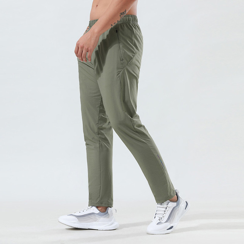 Lulu Style Men's Sports Long Pants, Thin Fitness Vest, Running Quick-Dry Pants, Casual Elastic Training Men's Pants Lulu Style Men's Sports Long Pants, Thin Fitness Vest, Running Quick-Dry Pants, Casual Elastic Training Men's Pants