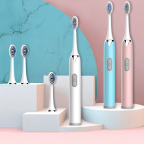  (3 brush heads free battery)Electric toothbrush couple set student male and female students automatic ultrasonic adult model