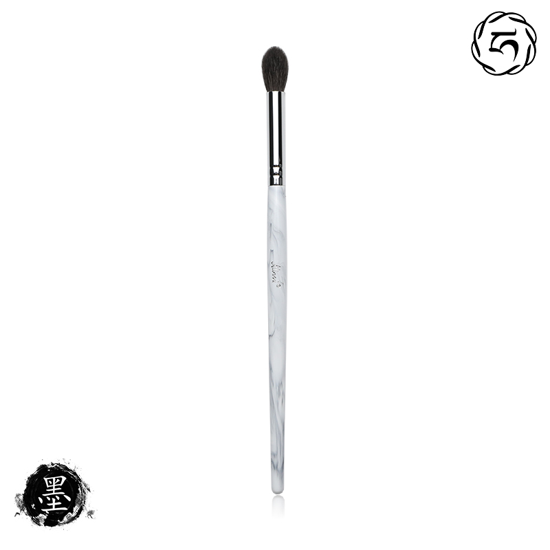 Eilein) AILINMI ink soul green flower makeup brush 212s fine light frontal wool fainting brush nose and shadow brush eye shadow brush