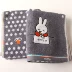Vàng số Miffy Khăn bông kể satin thêu bông khăn phim hoạt hình dễ thương thấm và thoải mái - Khăn tắm / áo choàng tắm áo choàng tắm khách sạn Khăn tắm / áo choàng tắm