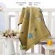 Số vàng / Snoopy Khăn bông cotton để satin dày khăn dày mềm sức sống cartoon thấm - Khăn tắm / áo choàng tắm
