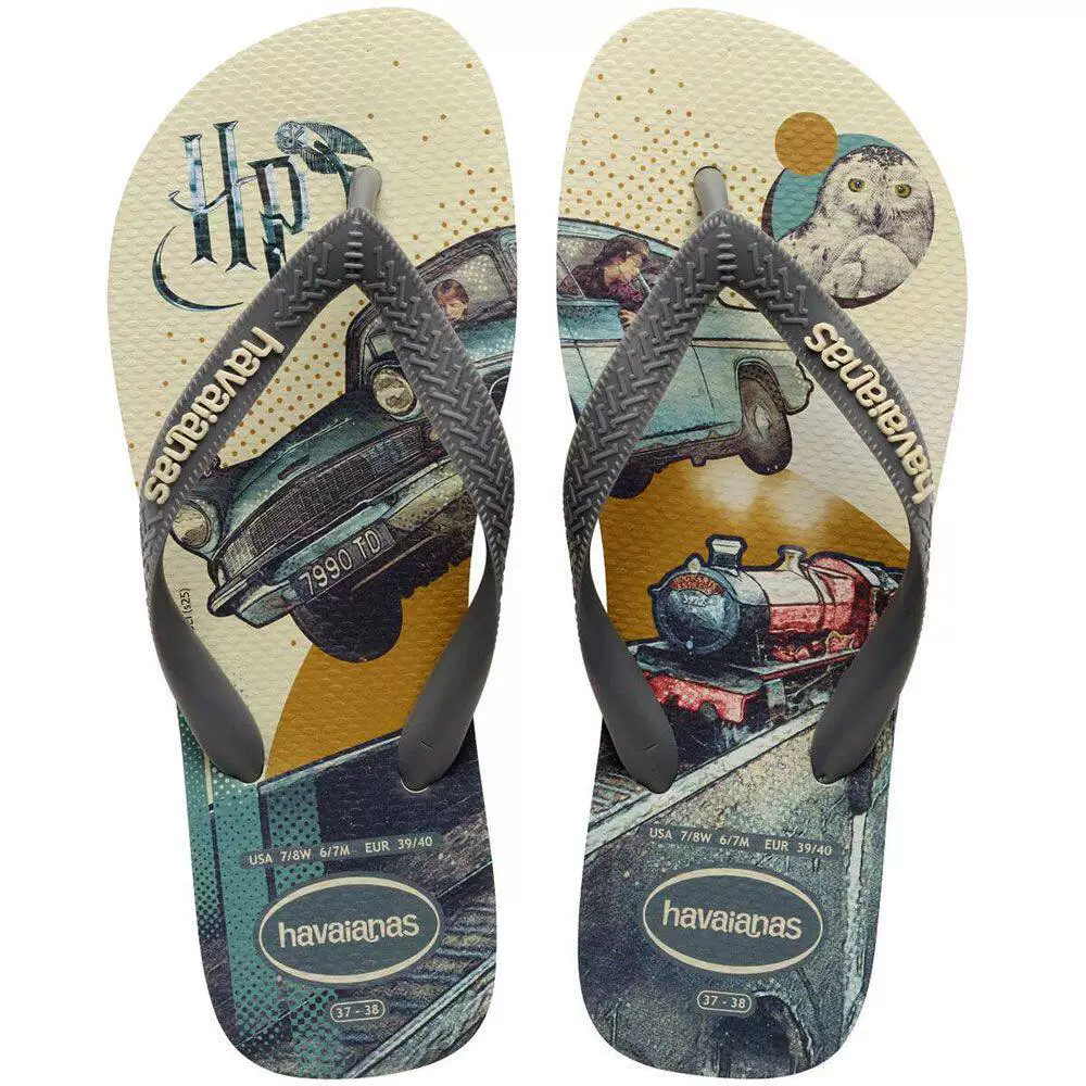 Шлепанцы Havaianas Harry Potter havaianas harry potter антискользящие плоские шлепанцы летние тапочки