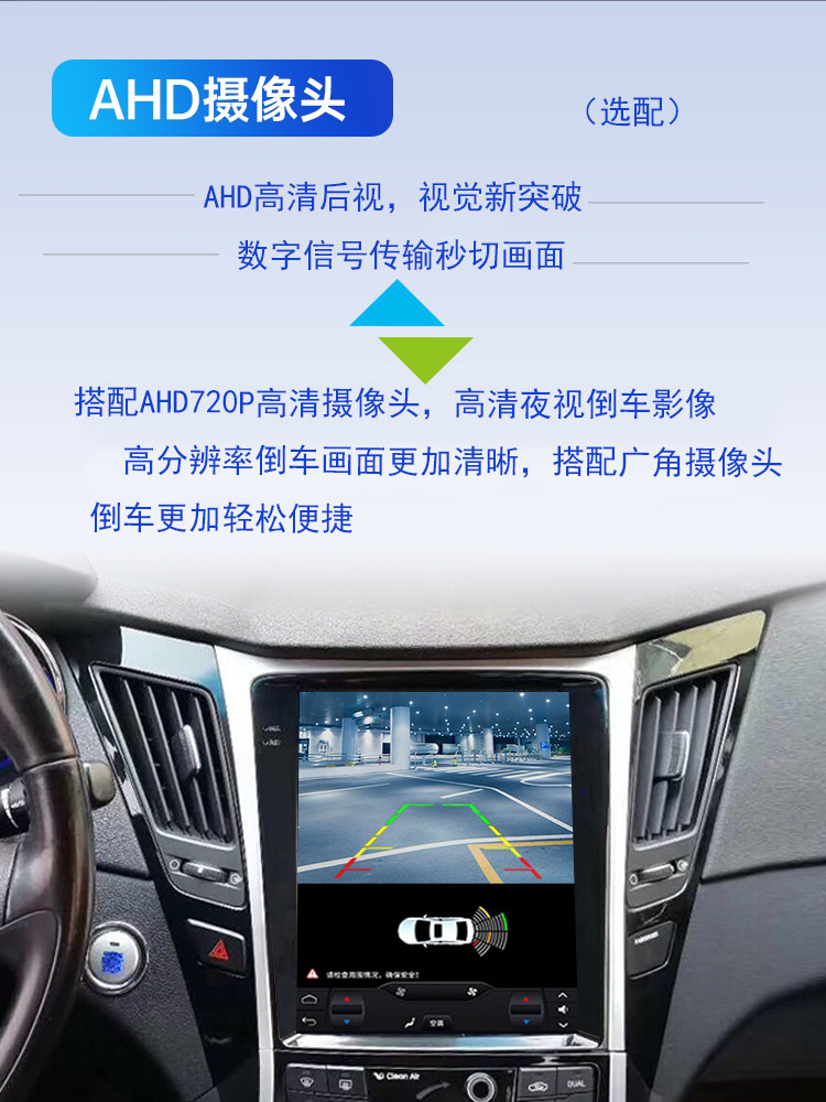 Reversing Image Car Rearview High-Definition Night Vision Car Camera Waterproof and Shockproof Universal Wide-Angle Driving Recorder