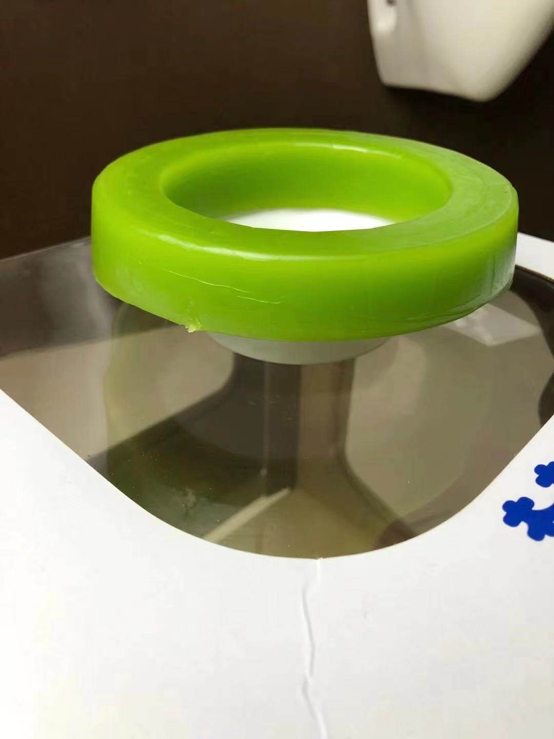 Toilet seal ring silicone anti-odor ring toilet leak-proof flange sewage outlet heightened rubber high elastic environmental protection clay