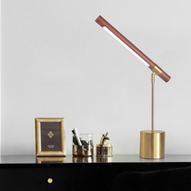 Modern Brief Table Lamp Book House Creative Personality Imitation Wood Grain Design Desk Nordic Postmodern Hotel Headboard Table Lamp