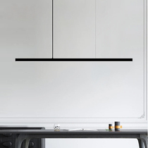 Full copper l Restaurant chandelier rear modern Nordic bar Desk Front Desk Lined Designer Light Lavish Minimalist Lamps