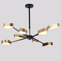 Postmodern Living room Creative lamps Nordic designer Personality Restaurant Light Lavish Minimalist Online Red Bedroom Chandelier