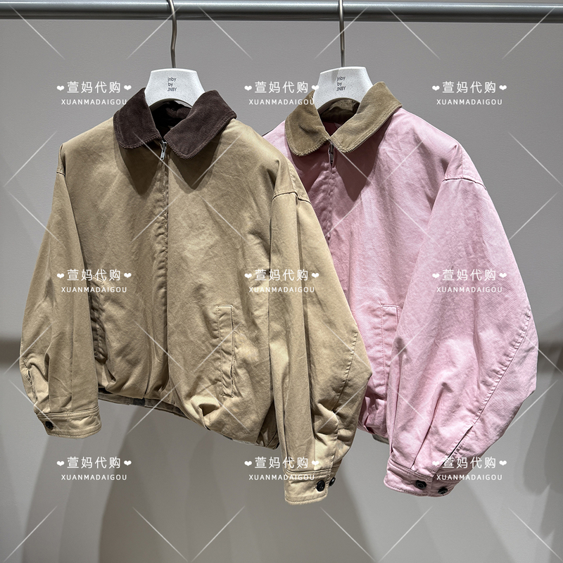 1Q9615130 Xiaojiangnan Children's Clothing Store Genuine Product 2026 Autumn New Collection Unisex Children's Loose Jacket Coat