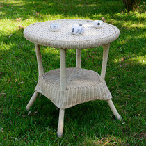 Liangshun rattan coffee table Real rattan rattan living room study furniture handmade paint-free environmental protection balcony casual single tea table