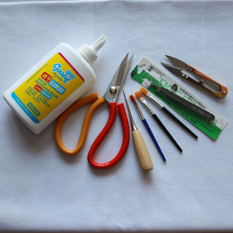 Cloth Art Pile Embroidered DIY Cloth Collage New Hands Students Long Term Players Apply Complete Kit Suit