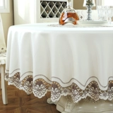 3 % скидка Qing American Light Luxury Clain Table Ткань маленький круглый стол ткани европейский стиль