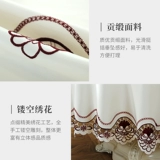 3 % скидка Qing American Light Luxury Clain Table Ткань маленький круглый стол ткани европейский стиль
