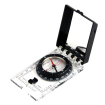 Outdoor multi-function orienteering compass North hand-held compass with scale to measure azimuth distance slope