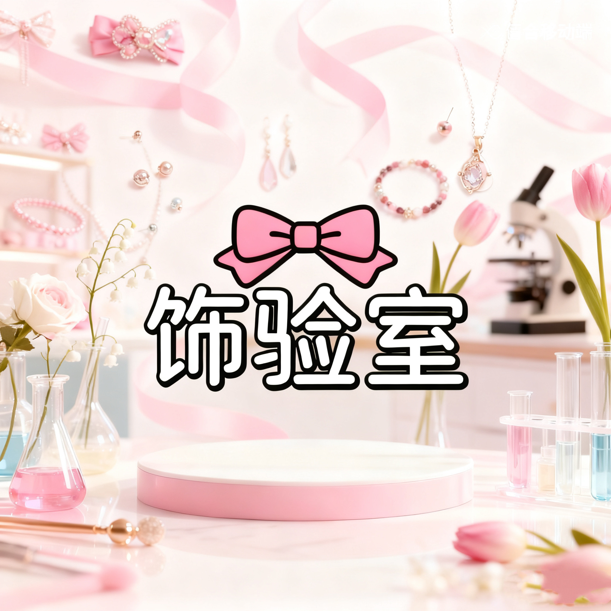 美美哒饰验室的LOGO