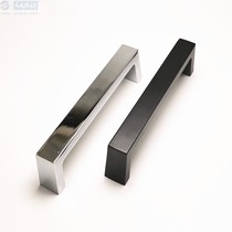 Zinc alloy flat square case cabinet small handle automated equipment door handle LS514-1-2-3-4-5