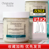 Spot Christophe Robin CR Sea Salt Shampoo Scalp Massage 250ml Deep Cleansing Shampoo