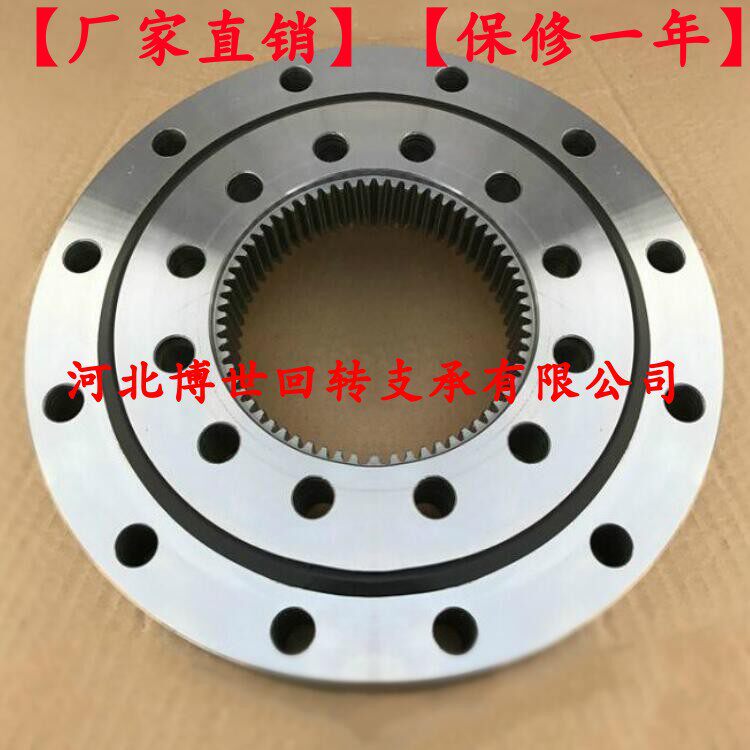 013 Inner teeth new size slewing bearing support turntable bearing with tower crane fog gun spreader standard parts