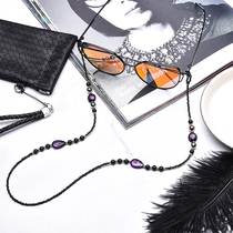  Sunglasses lines hanging on the neck of the sling necklace female net red personality simple decoration fashion eyes