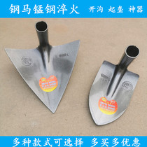 Steel horse triangle hoe Household trenching ridge turning Manganese steel small thickened tip pickaxe Vegetable weeding Agricultural tools