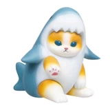 Акула, кукла, фигурка, милая игрушка, кот, капсульная игрушка, котенок