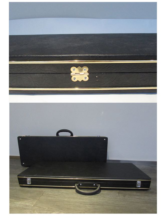 Nhạc cụ Hailang Quảng Đông bốn dây Qinqin hộp hỗ trợ bên bướm hộp đàn piano bằng gỗ hộp nhạc cụ bằng da tiên tiến xác thực mới - Phụ kiện nhạc cụ