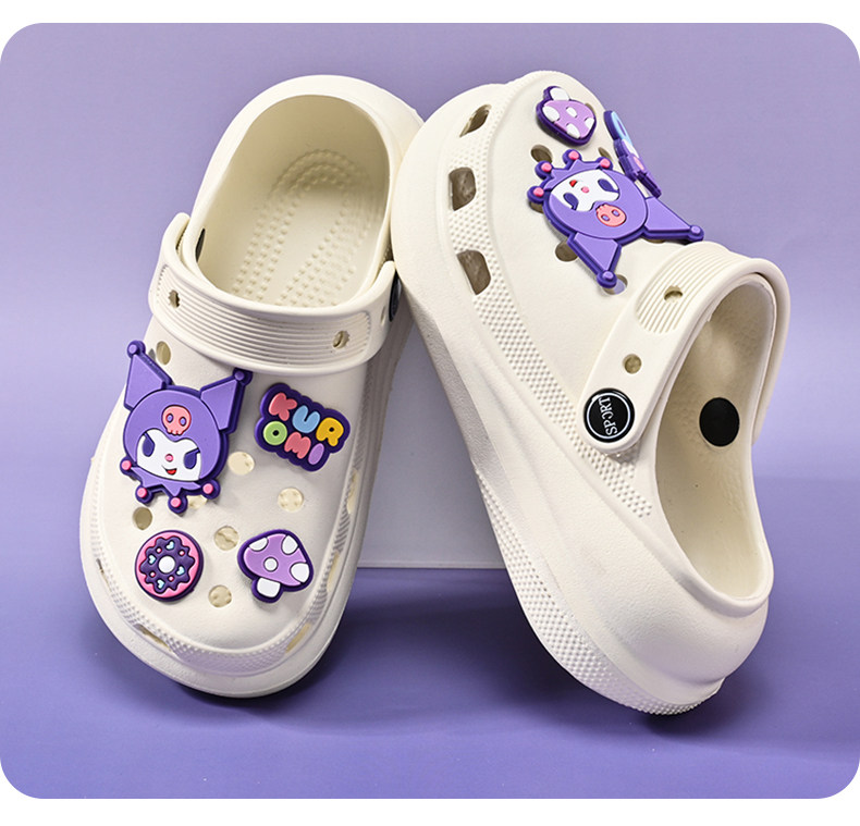 Girls' Croc Shoes Children's Slippers Summer New Style Girls' Indoor Princess Non-Slip Baby Soft Sole Kids' Sandals — 10