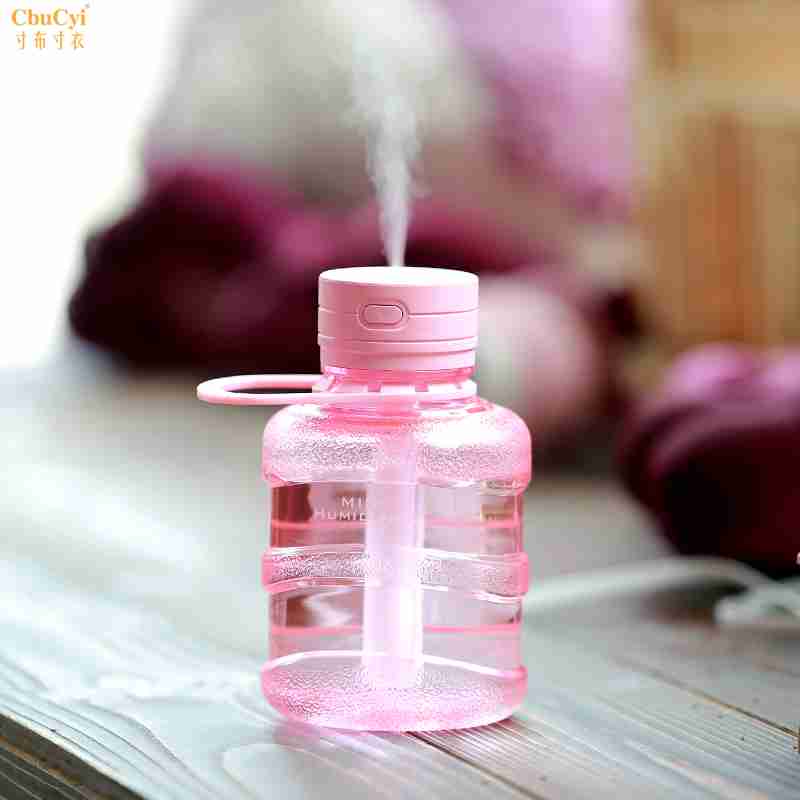 厂家直供水桶形加湿器新品上市雾细大 车用办公室台面空气净化器