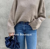 (ANTI)21 Spring and summer INS bloggers recommend knotted dumpling bag silk satin lace-up savi hand bag