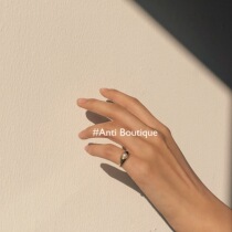 anti boutique pearl ring ins wind niche 925 silver jewelry replacement postage link special shot