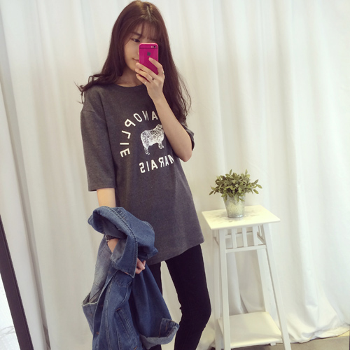 2017 mùa xuân và mùa thu mới của Hàn Quốc phiên bản của denim rửa dài tay áo khoác ngoài đại học gió denim lỏng áo khoác ngắn áo khoác nữ thời trang nữ
