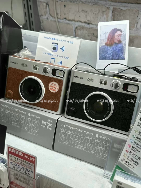 In-Stock Japan Purchase Instax Instant Camera Mini Evo Compact and Convenient Mini Instant Camera