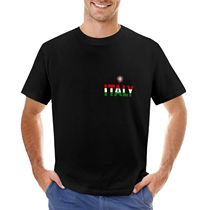 ITALY Flag T-Shirt I Love ITALY T-Shirts T-Shirt Tee shirt m