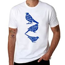 three lil birds T-Shirt cute clothes graphics for a boy men