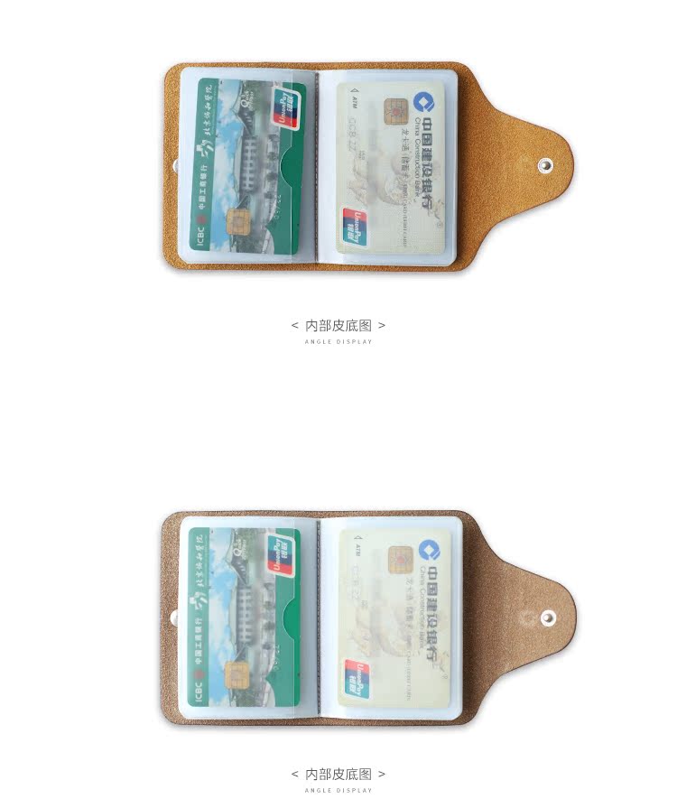 Coocgood gói thẻ cho nam giới và phụ nữ đa thẻ thẻ gói nhỏ tươi chủ thẻ tín dụng gói thẻ kinh doanh gói thẻ mini ví nam pedro