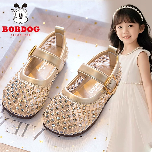 Сандалии для девочек Babudou, новинка 2025 года, летние детские сетчатые туфли принцессы с сетчатой ​​подкладкой, дышащие слипоны для девочек