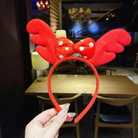 С бантиком, красный